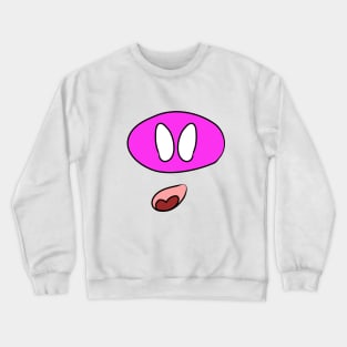 Fun piglet and mouth Crewneck Sweatshirt